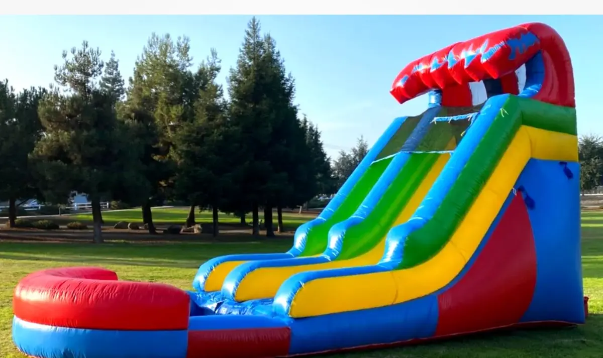Color Blast 16ft Water Slide