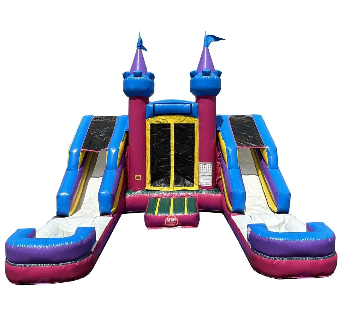 Pink Castle Double Slides